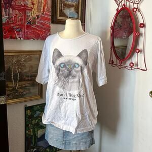 my way dont bug me cat graphic shirt